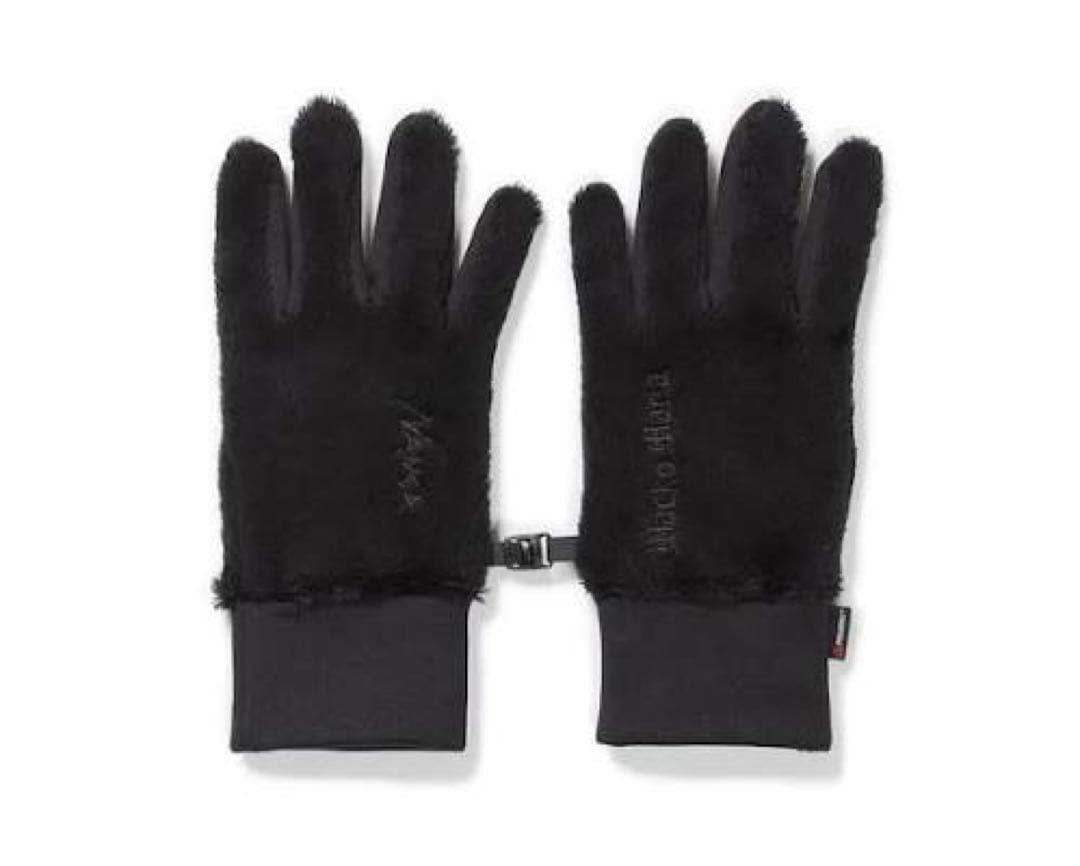 ワコマリア ナンガ コラボ 手袋 ブラック NANGA FLEECE GLOVE - メルカリ