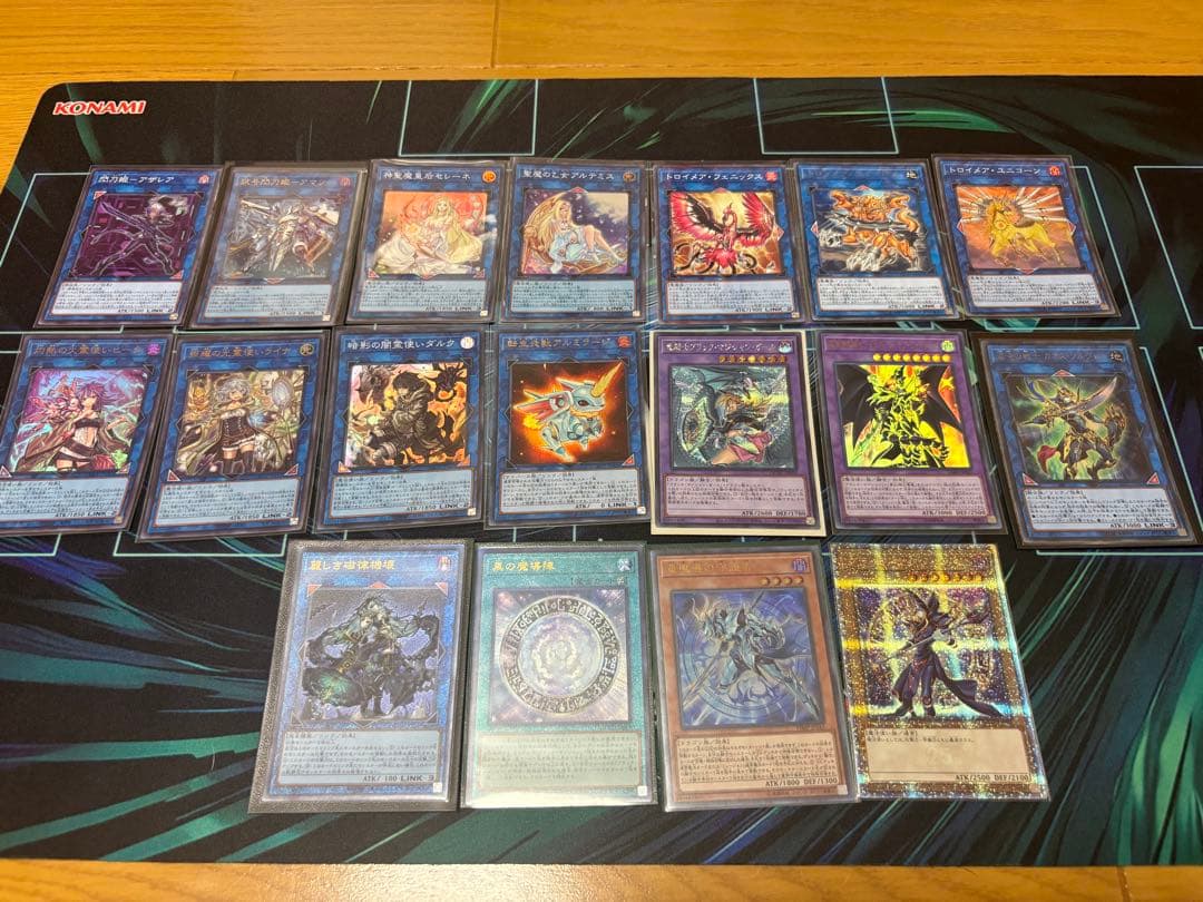 遊戯王　ティマイオスの眼光　滅びの黒魔術師　光の黄金櫃　デッキパーツセット