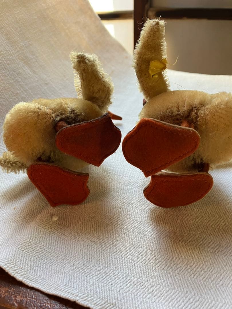 STEIFF DUCK シュタイフ アヒル ヒヨコ 希少 アンティークぬいぐるみ