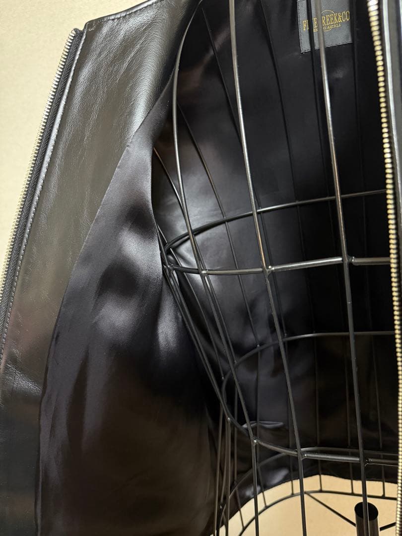 室内試着のみ・タグ付】FINE CREEK LEATHERS Bud 40馬革 FINE CREEK