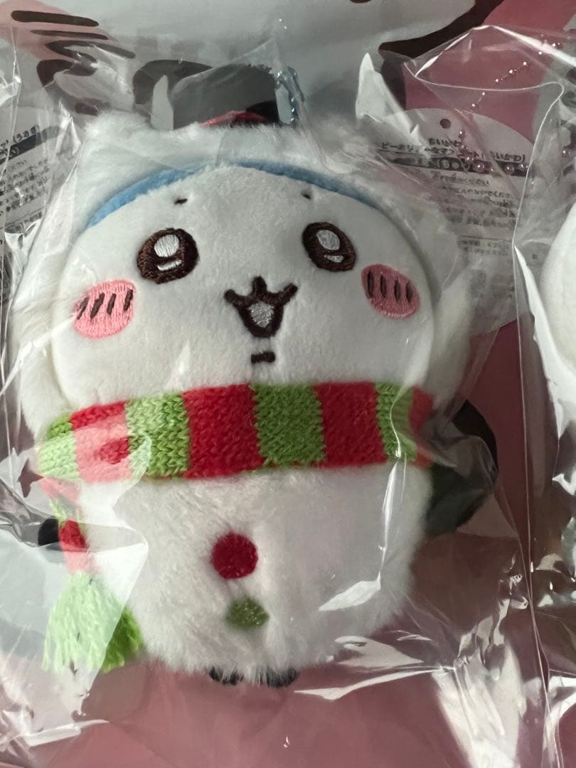 ちいかわ クリスマス ハッピーホリデーなマスコット ちいかわ はちわれ