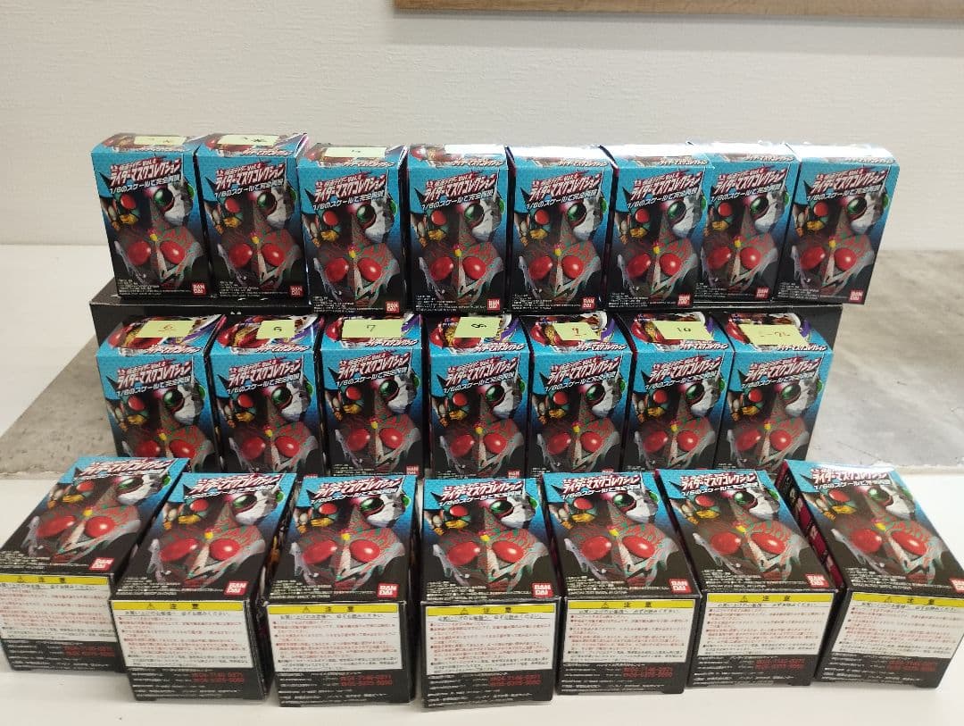 仮面ライダー マスクコレクション Vol.4　22個セット　コンプリート 仮面ライダー マスクコレクション Vol.4 22個セット コンプリート 仮面