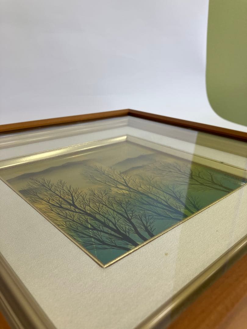 九谷焼　勇峰作　壁掛け　33.5cm