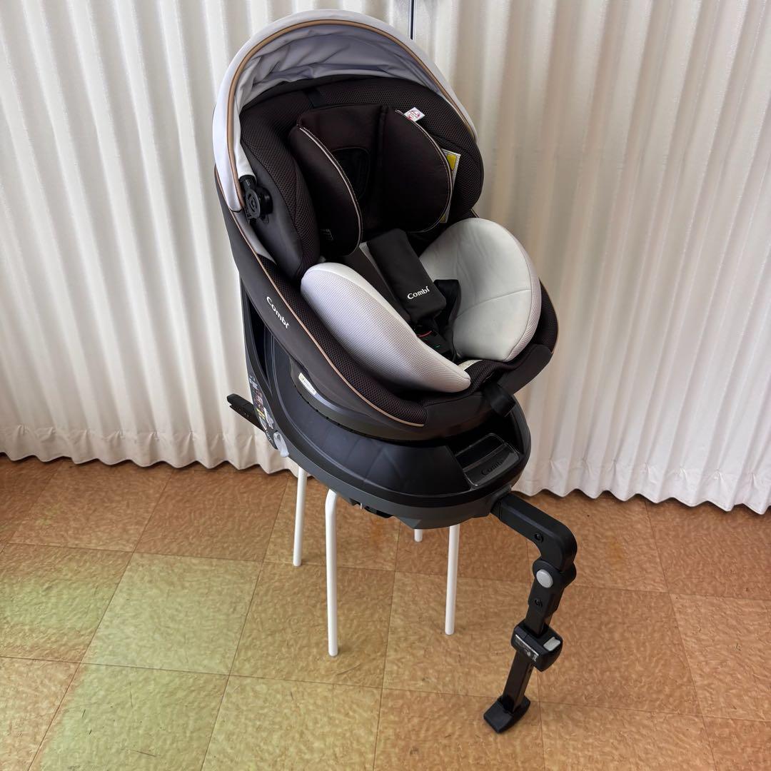 クリーニング済 ☆綺麗☆ コンビ 新生児OK クルムーヴ スマート ISOFIX
