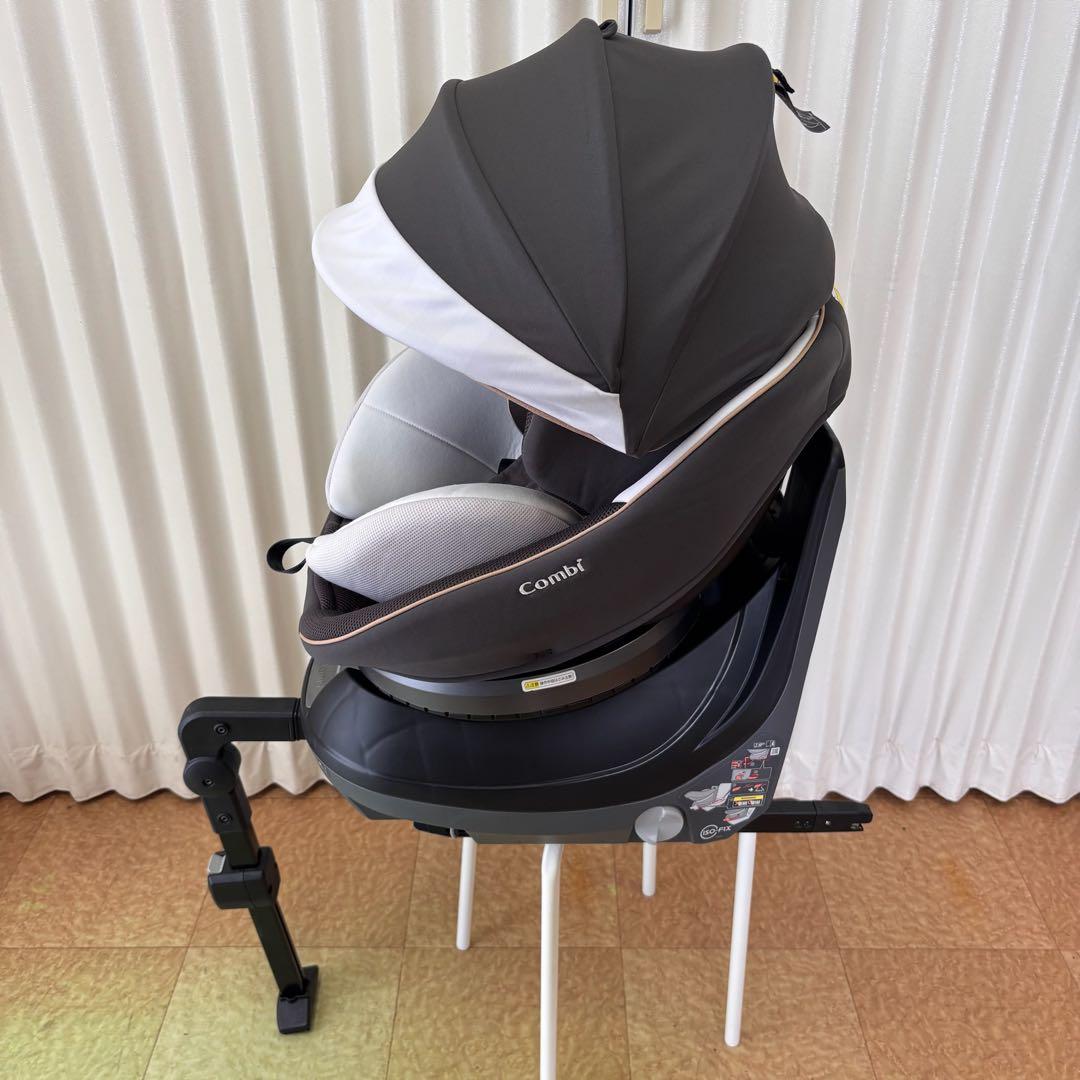 クリーニング済 ☆綺麗☆ コンビ 新生児OK クルムーヴ スマート ISOFIX