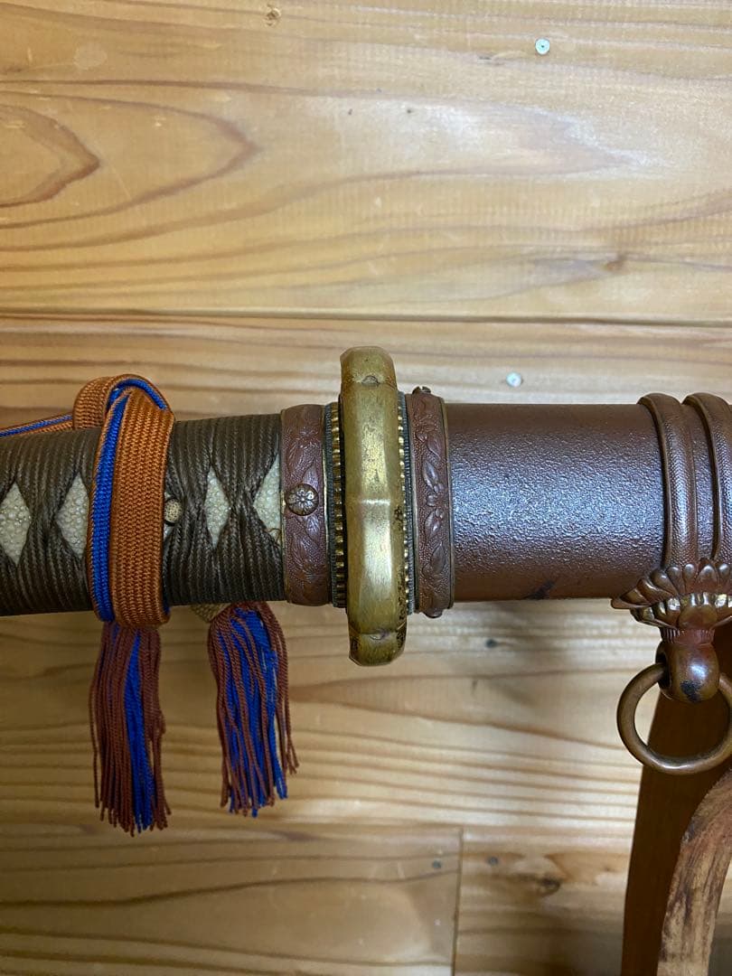 日本軍　九八式軍刀拵　肉厚鍔