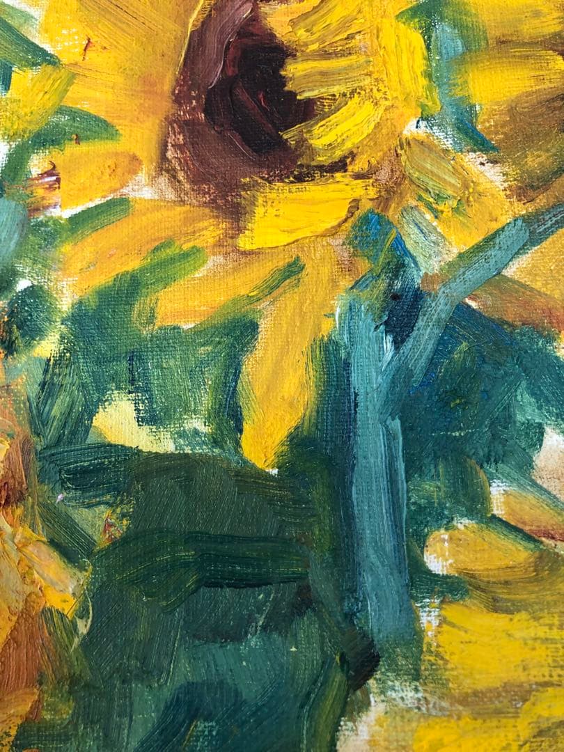 油絵（ひまわり）Ｆ8