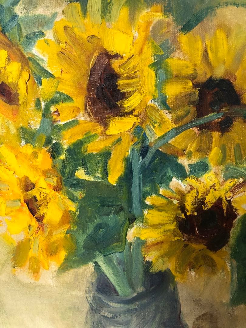 油絵（ひまわり）Ｆ8