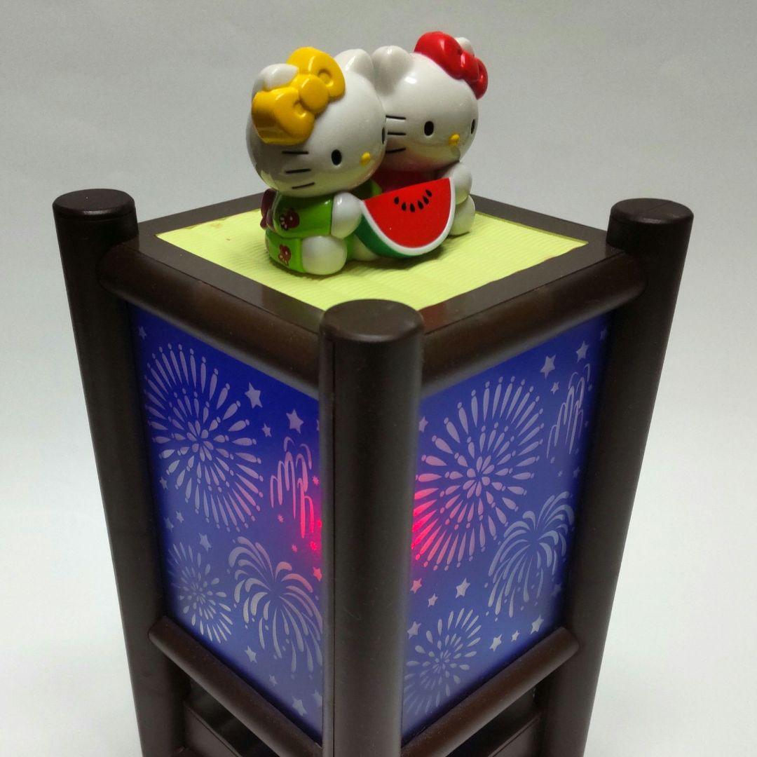 ハローキティ 和風花火ライト 非売品 乾電池使用 アミューズメント品