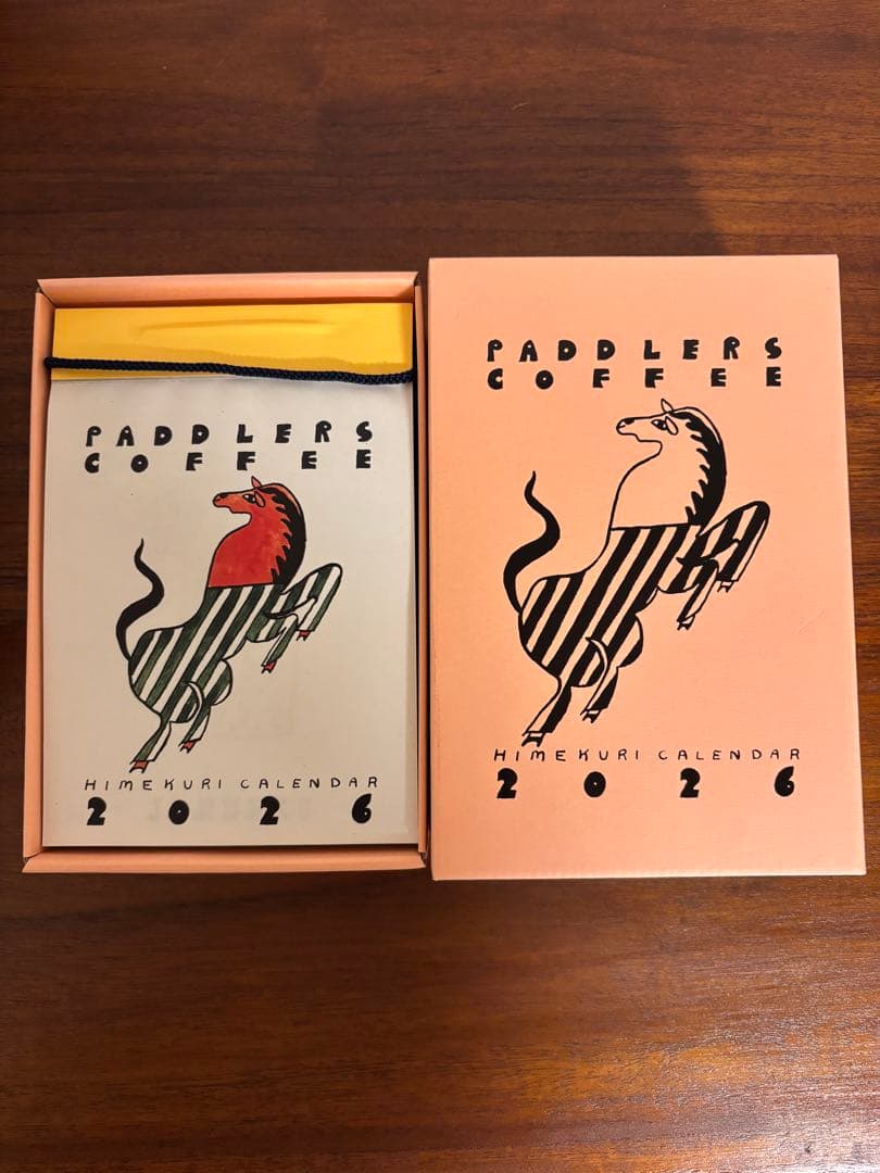 イラスト入り］パドラーズコーヒー PADDLERS COFFEE カレンダー
