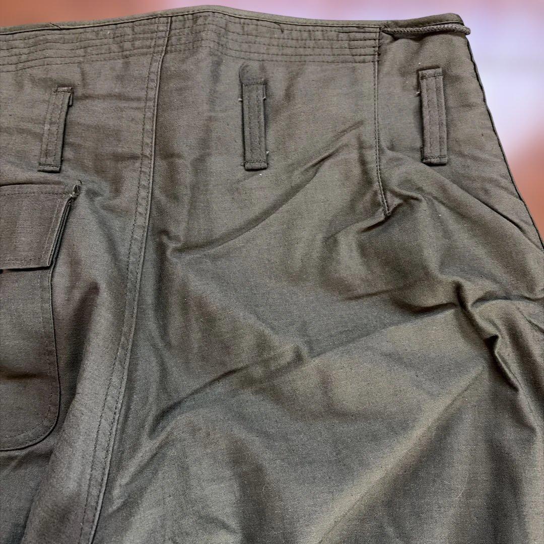 超貴重・新品】米軍放出品 81年製 防寒・デッキパンツ - メルカリ