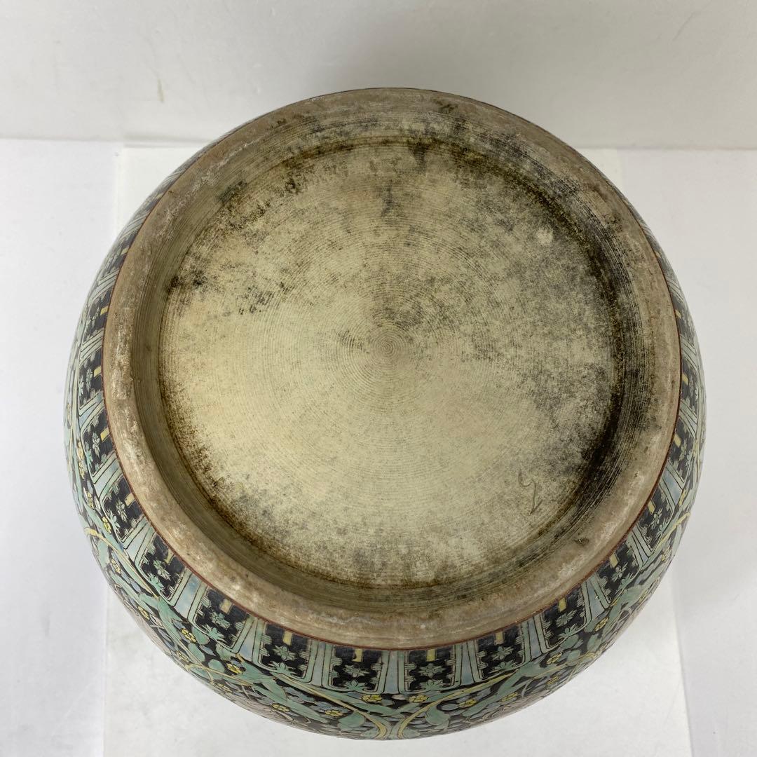 専用 中国清時代 粉彩大鉢 高さ約27㎝ タエチ 東さ