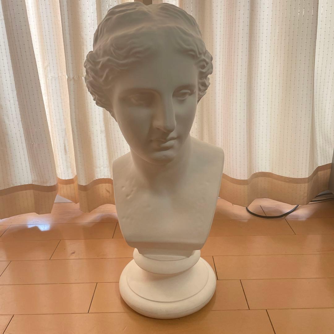 ミロのヴィーナス 首像 石膏像 - メルカリ