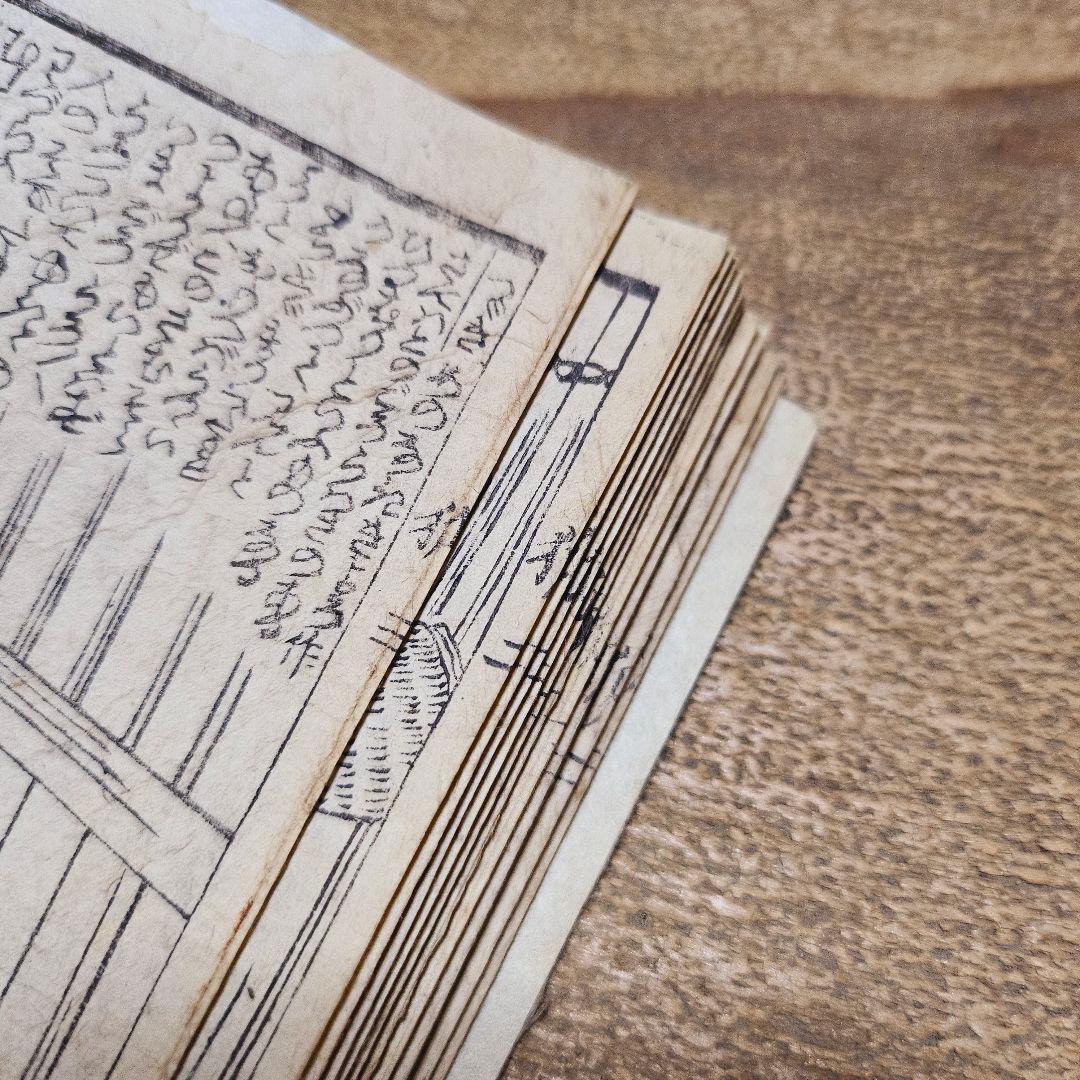 po9224※難有 絵草紙 花裘狐草紙 妖怪 狐変化 幽霊ほか戯作 和本 浮世絵