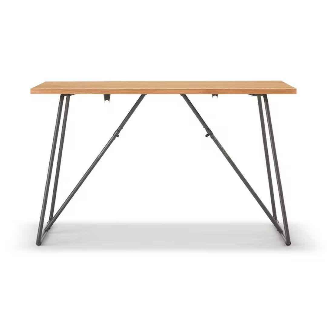 無印良品 MUJI 木製折りたたみテーブル オーク材突板 幅120㎝