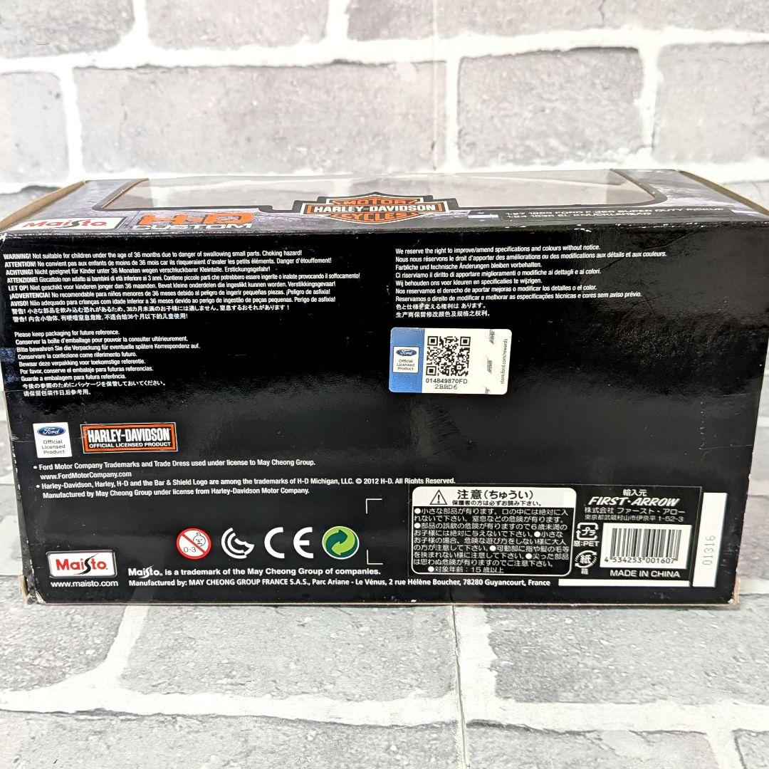 フォード Ｆ－350ピックアップ ハーレーカラー 1/27 ミニカー マイスト