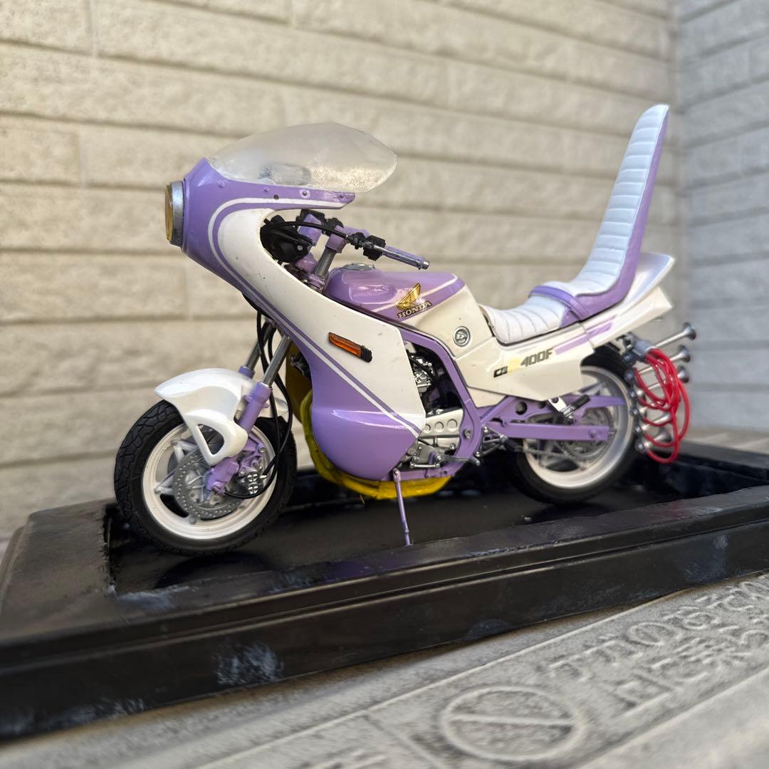 俺のマシン RG250R 完成品 当時物 旧車會 暴走族 爆発カラー 1/24 名車