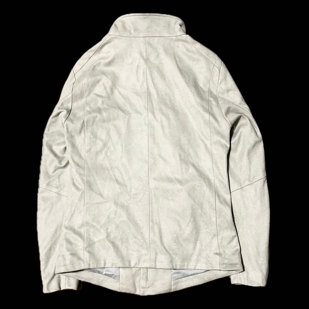 00s SCHLUSSEL High Neck Leather Jacket