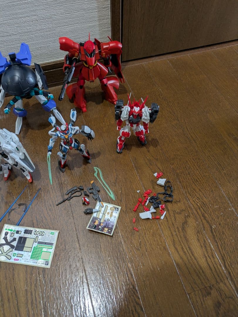プラモデル ガンダム ガンプラ HG ジャンク 他 武器 完成品 まとめ売り