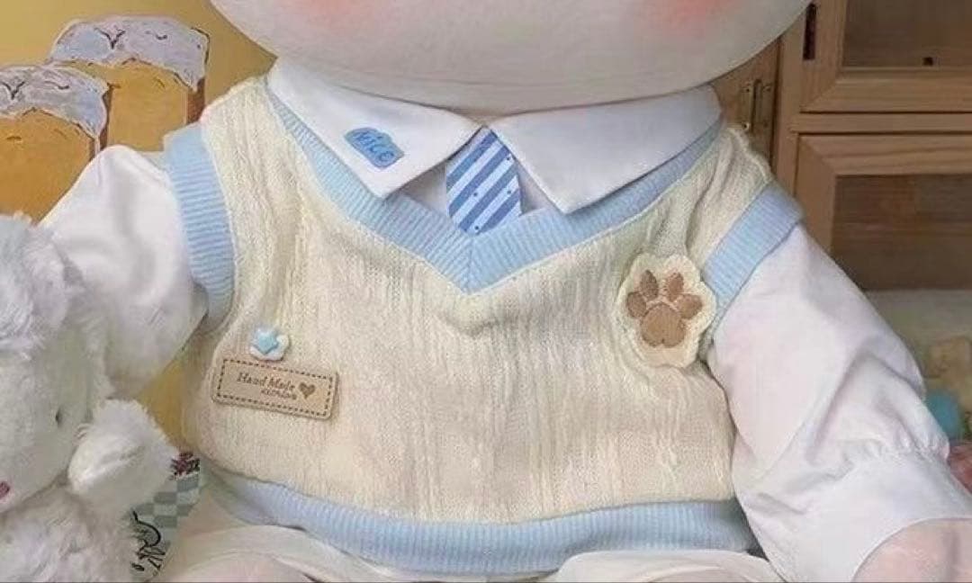 テディベア ぬいぐるみ SKZOOリービット Leebit と40cm服 - メルカリ