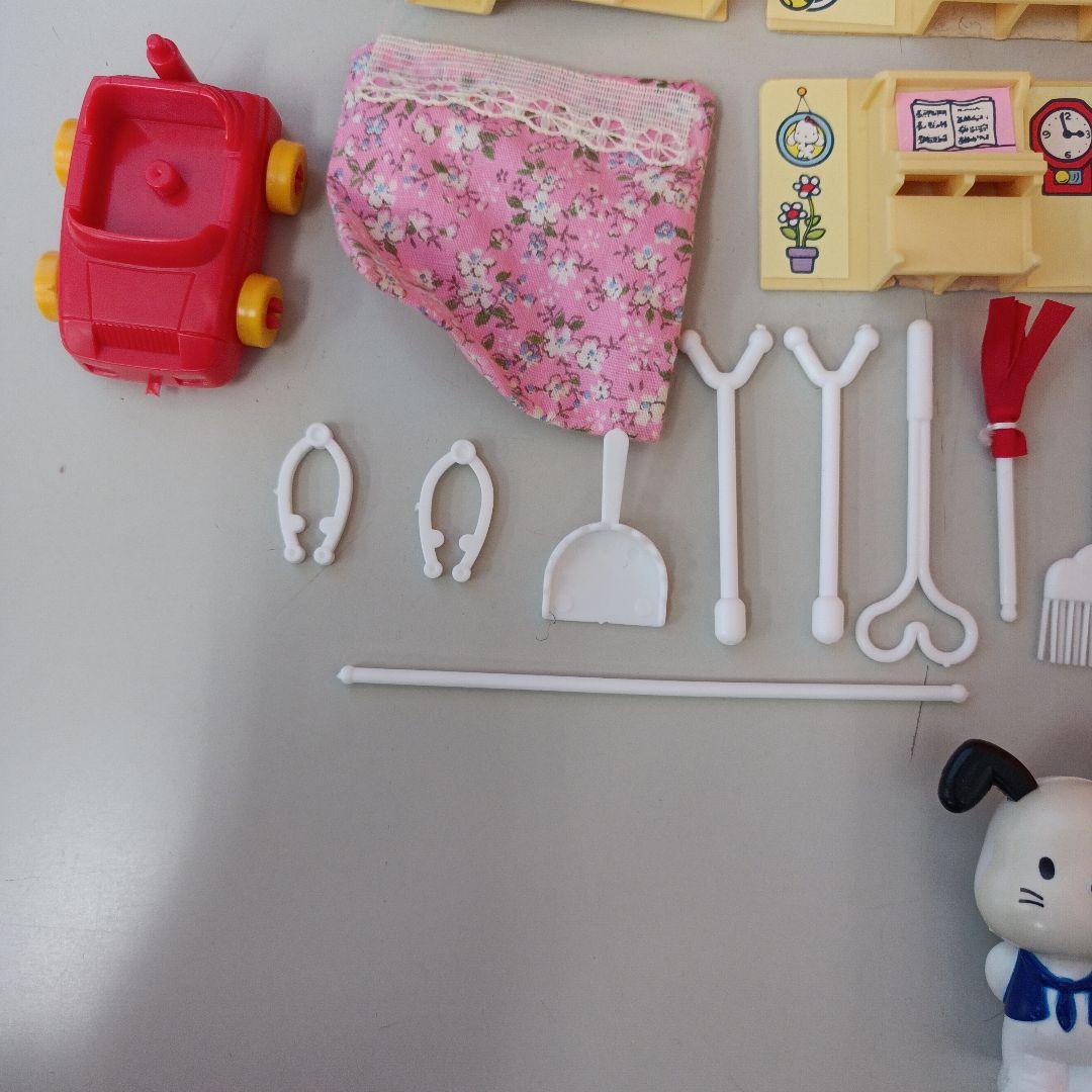 不足品なし】サンリオ トッピーとクッピーの時計のおうち レトロ