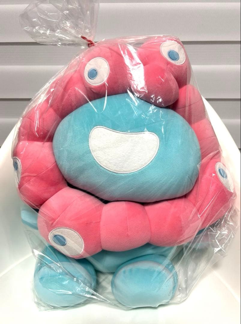 【万博会場にて購入】ほあほあミャクミャク　だっこサイズ　パステルカラー