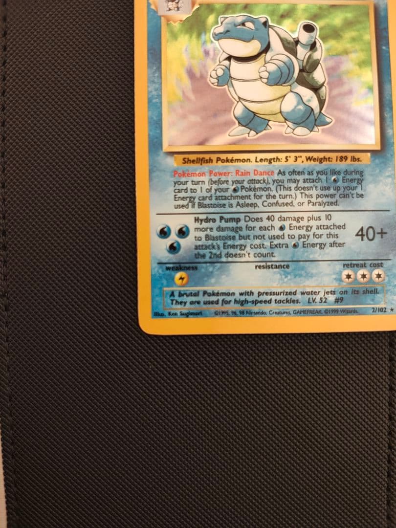 英語版 初期 海外版 ポケモンカード カメックス シャドーレス 旧裏面