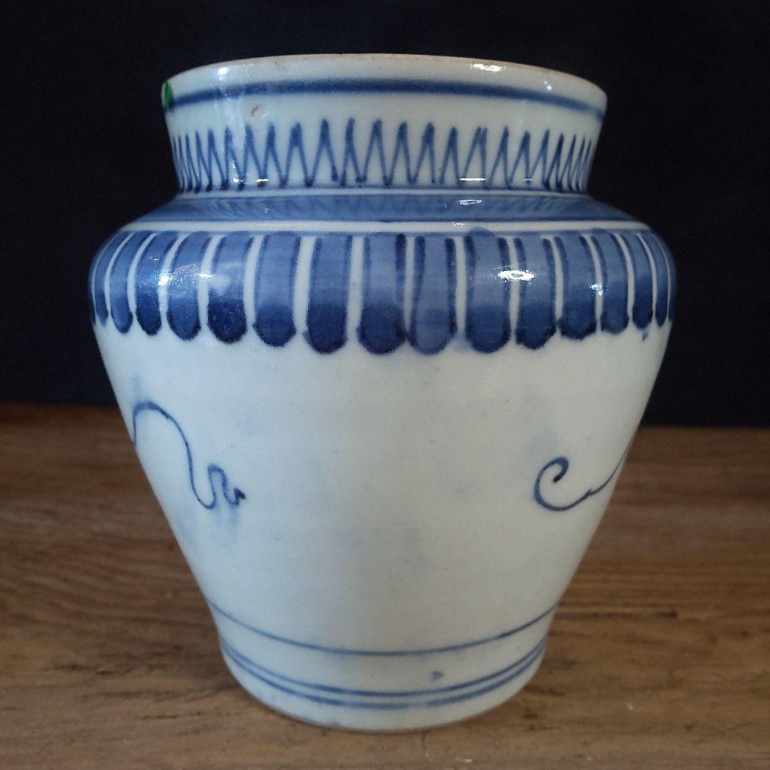 小壺藍九谷江戸時代1660〜70頃