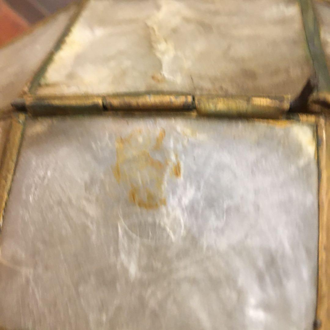 アンティーク ランプシェード 螺鈿 - メルカリ