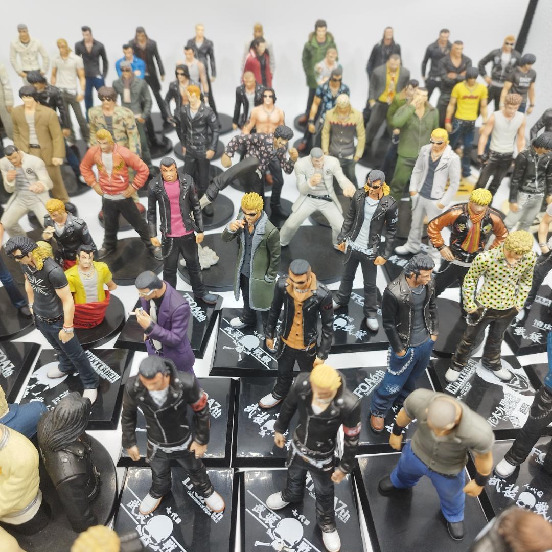 クローズ ワースト　QP　フィギュア ブラックリスト　９９体セット