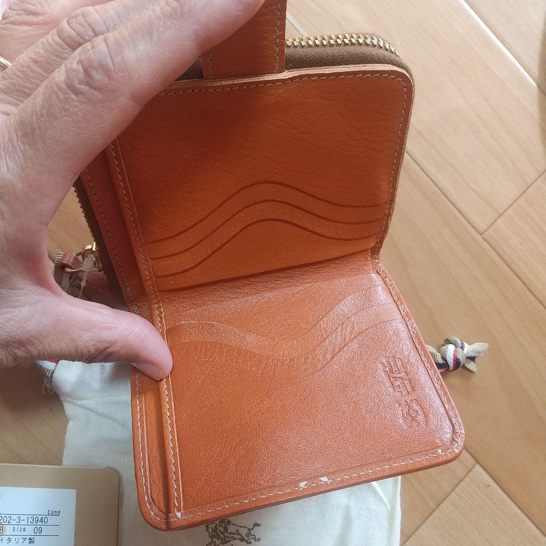 IL BISONTEイルビゾンテ財布　 日本限定 星柄 2つ折りレザーウォレット