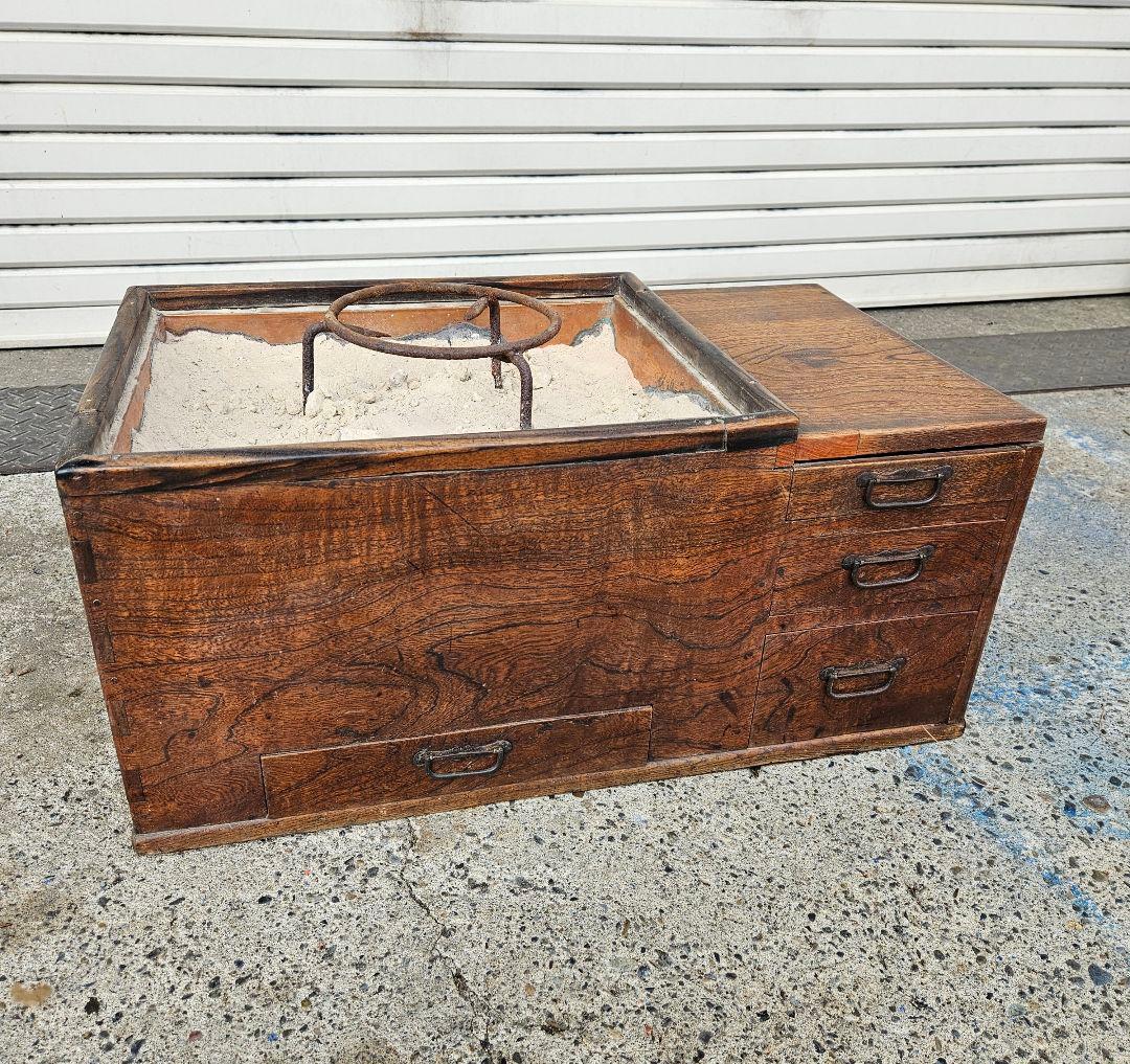 アンティーク 長火鉢