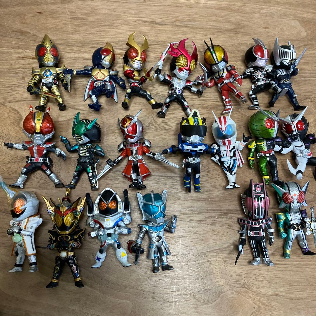 一番くじ平成仮面ライダーデフォルメクス18体セット