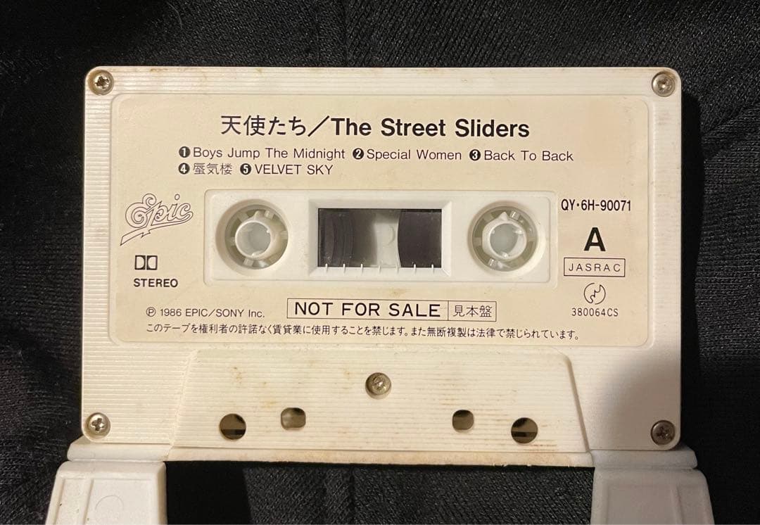 The Street Sliders 天使たち カセットテープ 見本盤】 - メルカリ