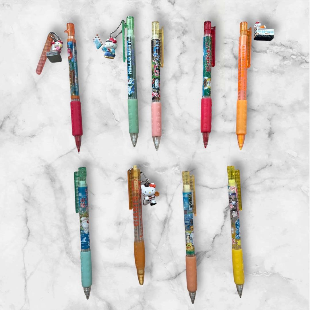 49本セット】ご当地限定 ハローキティ シャープペンシル コレクション