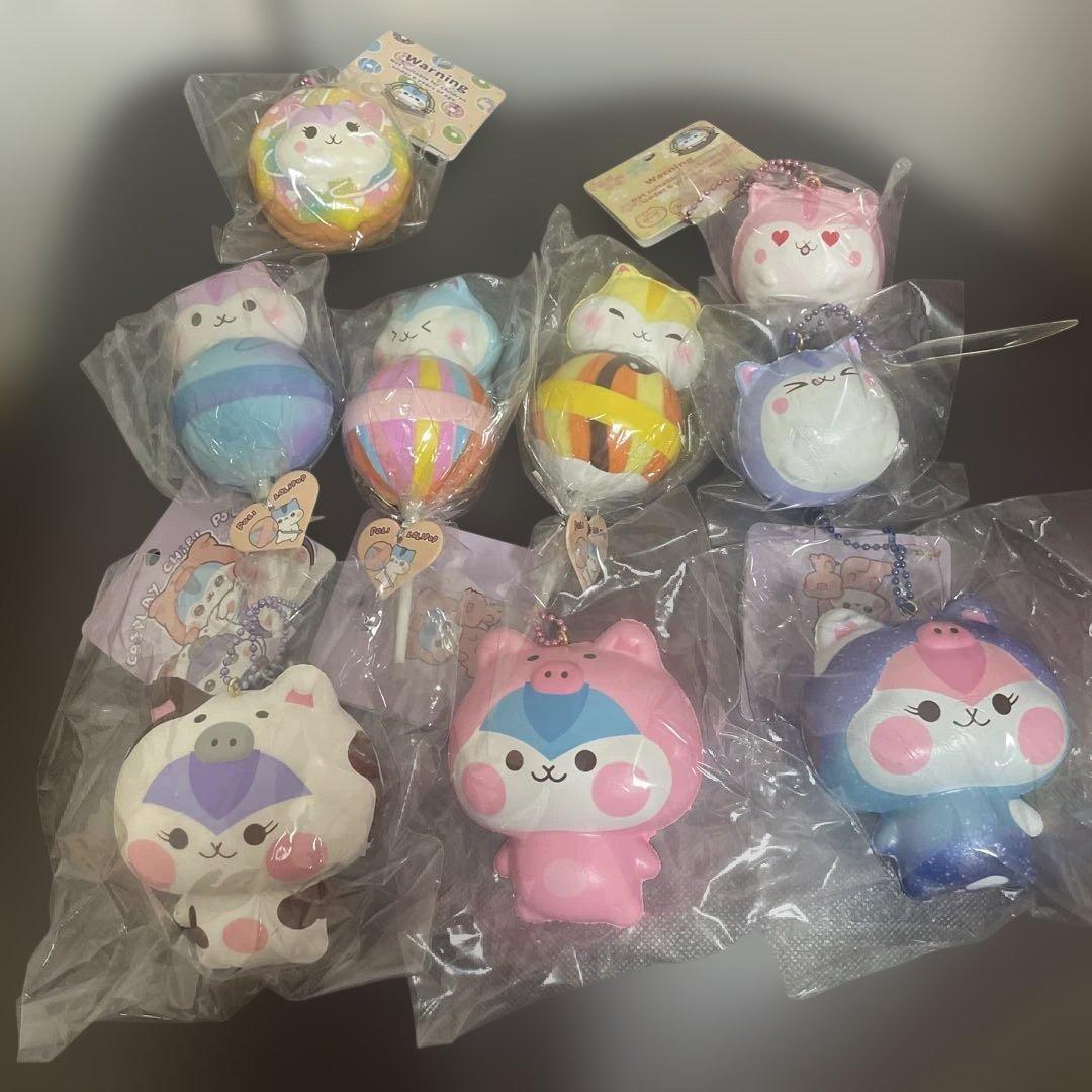 【レア】ポリスクイーズ　9点セット 専用 スクイーズ9点 専用 スクイーズ 専用商品 スクイーズ スクイーズ