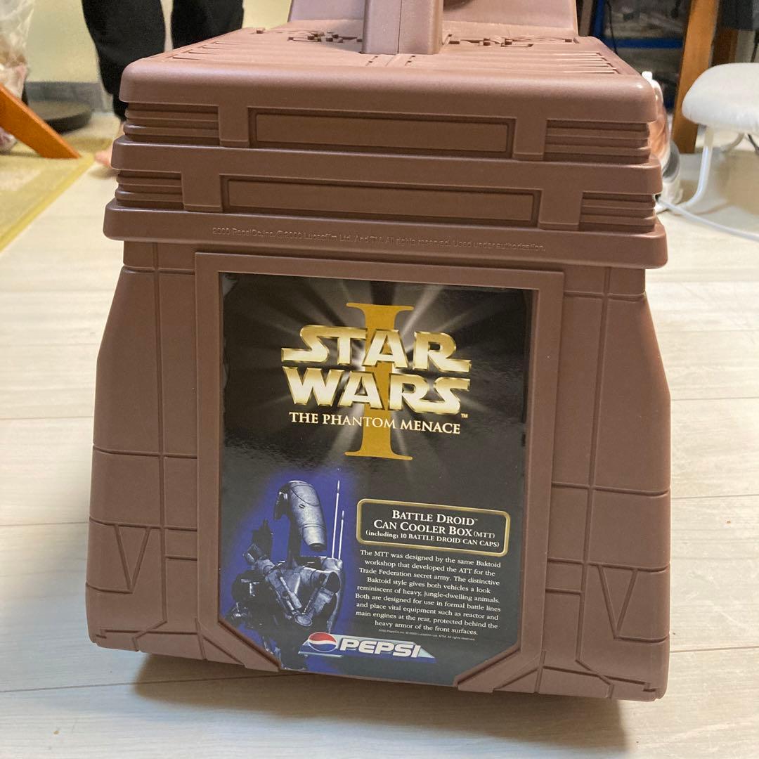 スターウォーズ バトルドロイド缶クーラーボックス(MTT) PEPSIコラボ品