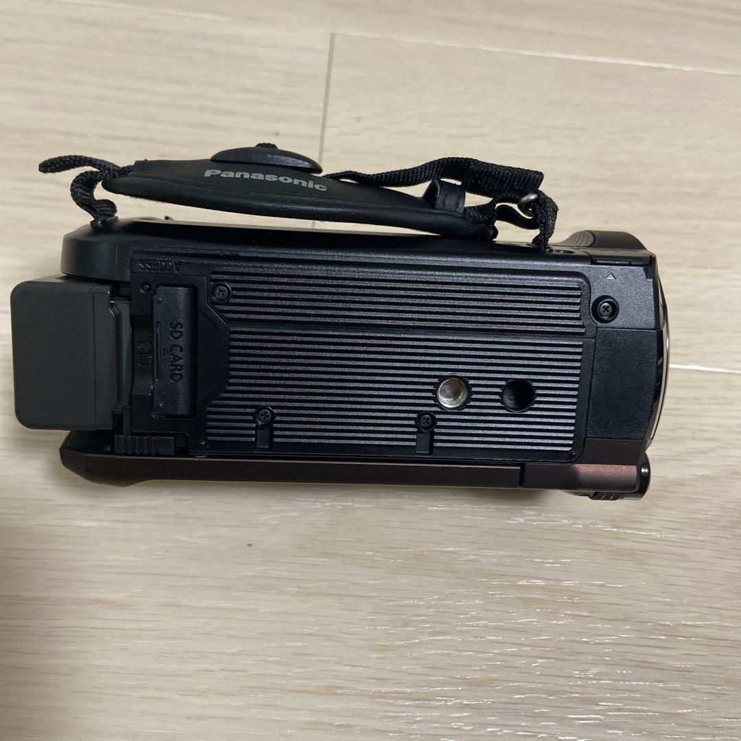 【美品】Panasonic VX992MS 4Kビデオカメラ 互換バッテリー付き