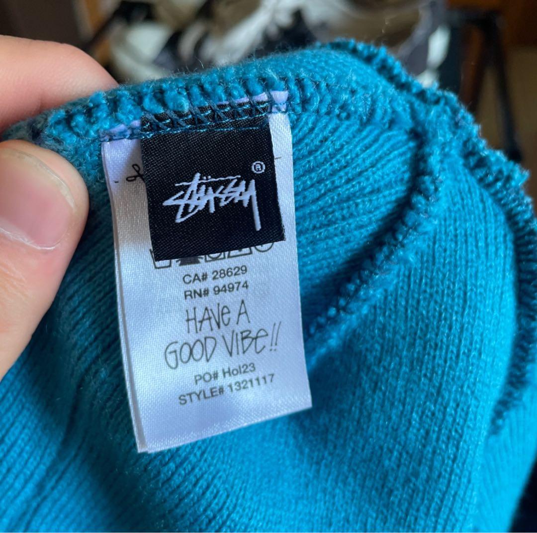 Stussy skullcap ルセラフィム チェウォン着用 ビーニー - メルカリ