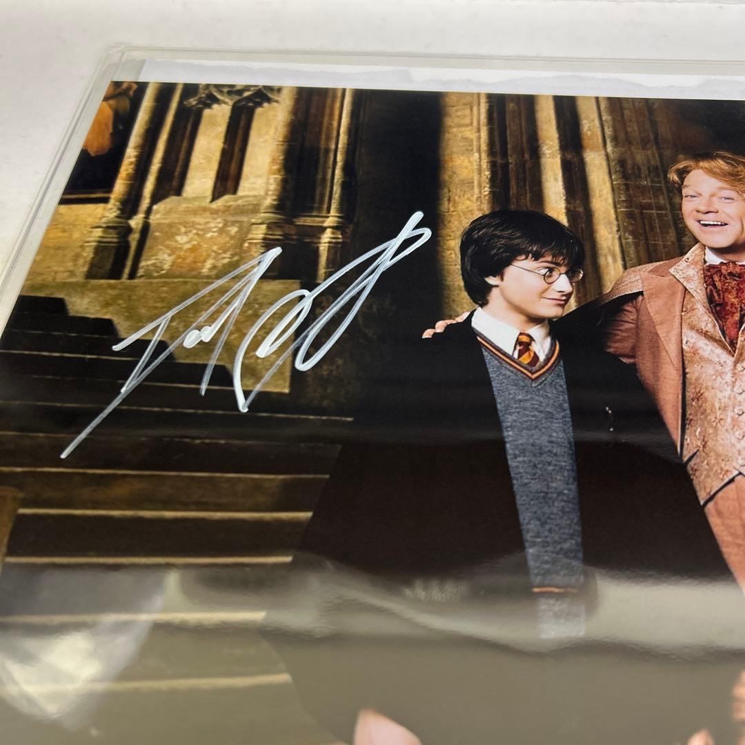 ダニエル・ラドクリフ ＆ ルパート・グリント直筆サインフォト ハリー・ポッター