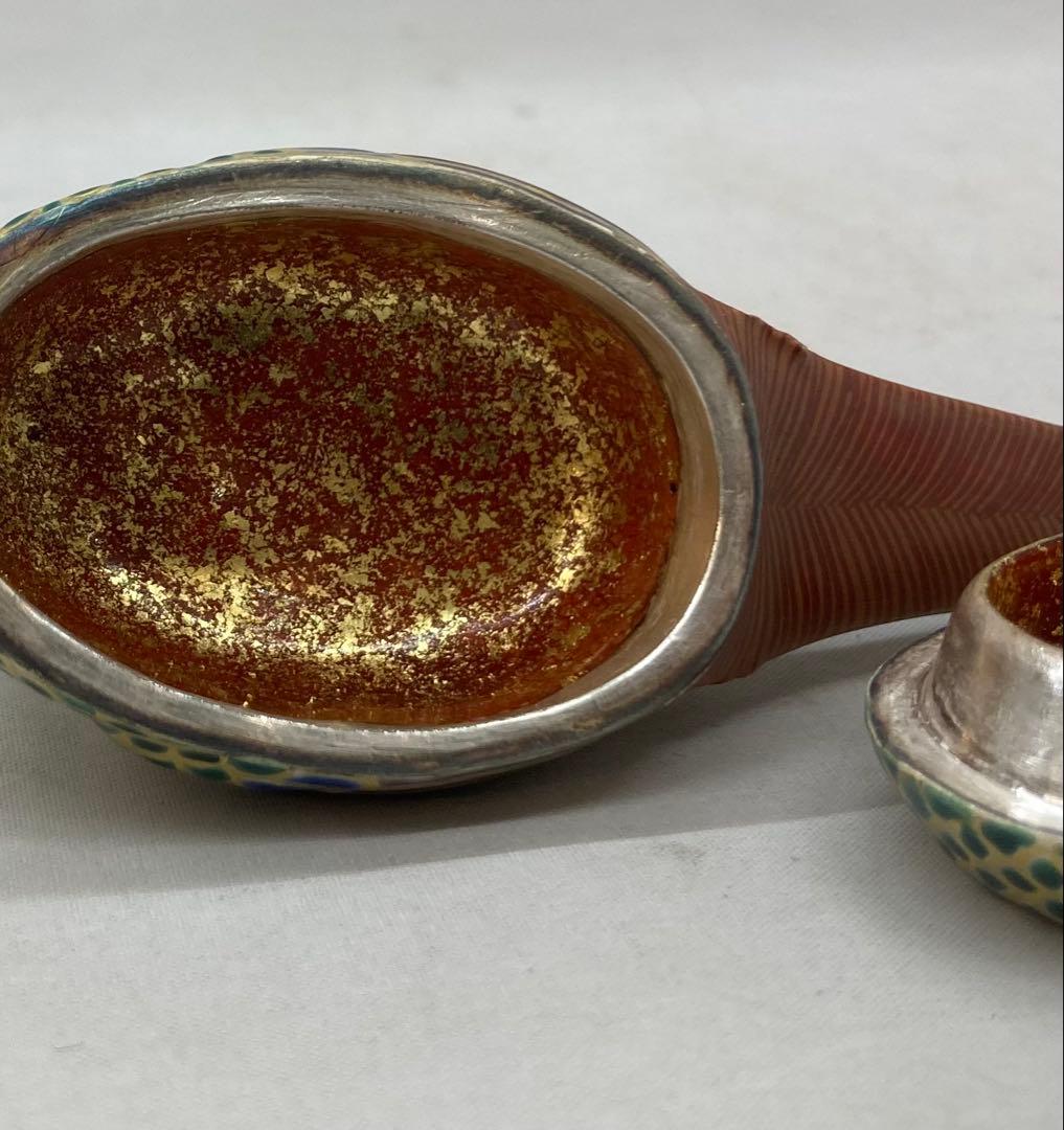 B254h 雉香合　宮川香雲作　共箱　竜谷窯　京都　茶道具　香道具