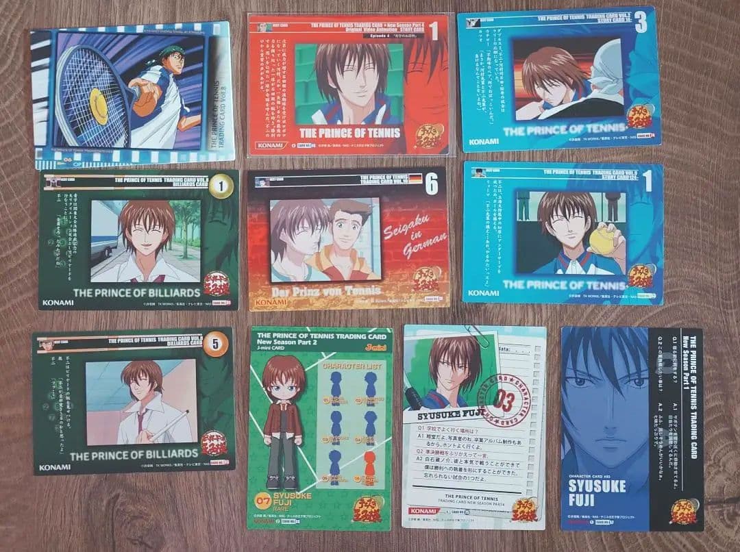 テニスの王子様 テニプリ トレカ 不二周助 10枚セット