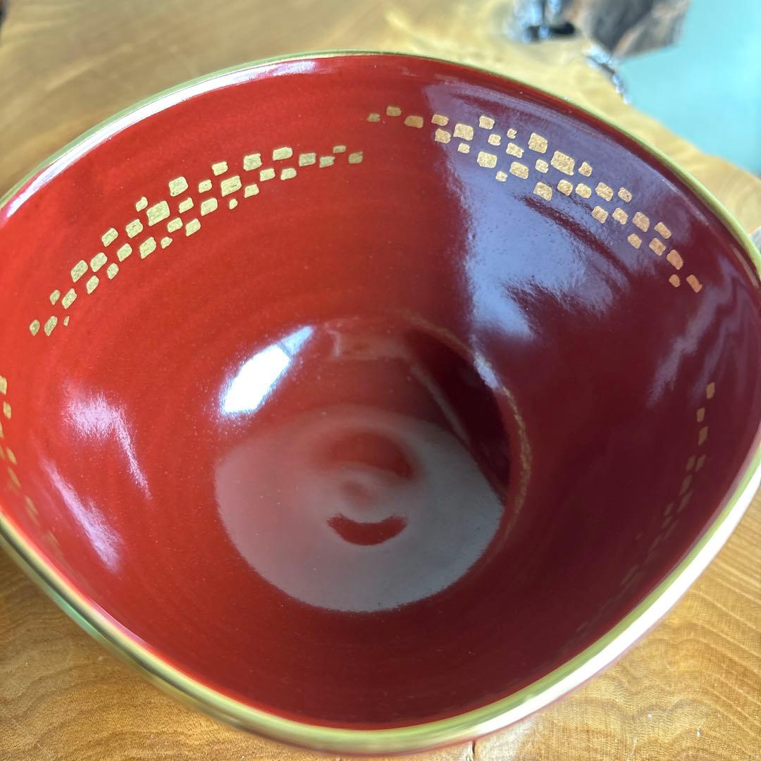 手描き茶碗 大名行列 銘「仁清」 茶道具 染付 色絵磁器 京焼 Yahoo