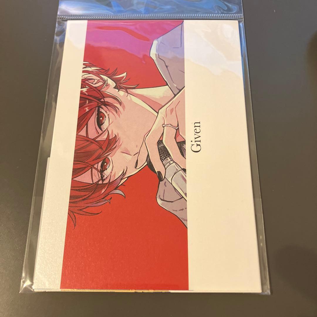 ギヴン展　ギヴン　真冬　立夏　秋彦　春樹　玄純　柊　雨月　海へ　アクスタ　色紙