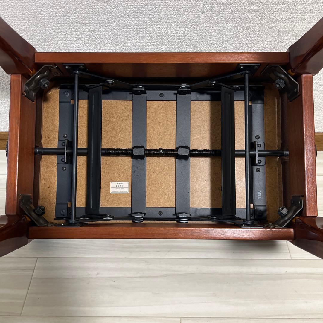 中古極美品】ヤマハピアノ付属椅子木目猫脚（No50同等品）送料込み