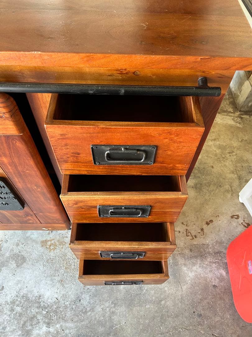 インダストリアル家具 キャビネット チェスト シェルフ ラック 棚 収納