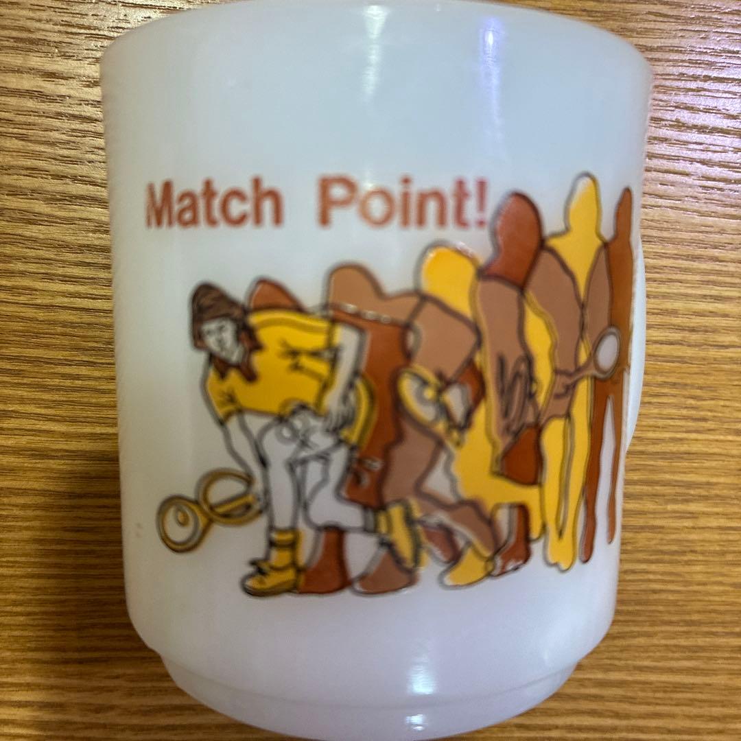GLASBAKE グラスベイク ビンテージ テニス マグカップ