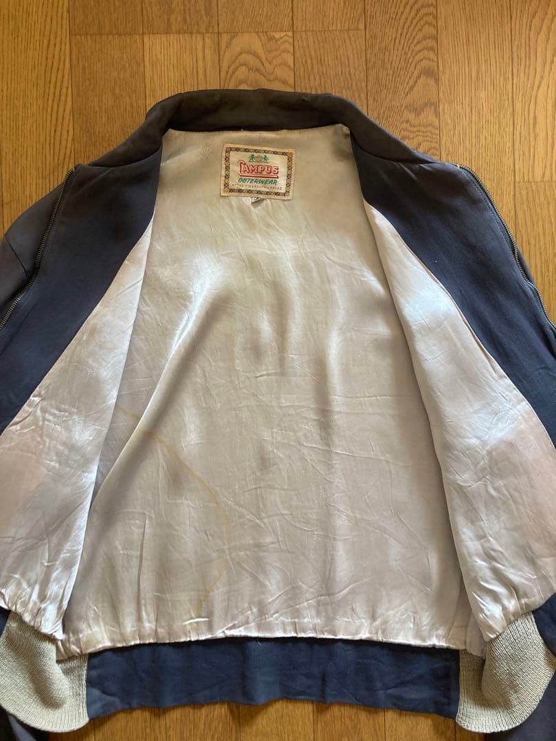 CAMPUS 50s vintage rayon jacket