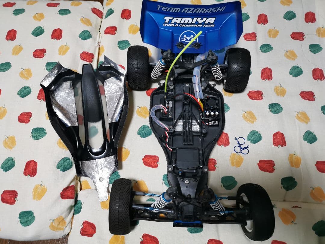 タミヤ TRF201 オプション スペアパーツ多数 ESCモーターサーボ付き