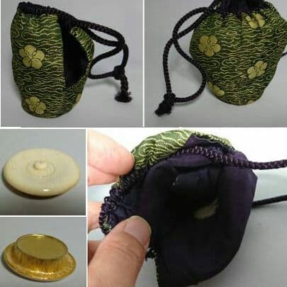 ③膳所焼/陽炎園作 淡海ぜ々 共箱 日本陶磁器 伝統工芸 茶器/